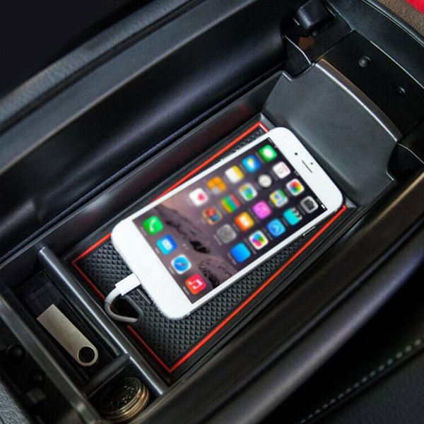 car organizer matte black armrest tray storage box a-class b-class abs plastic cla gla
car organizer matte black armrest tray storage box a-class b-class abs plastic cla gla