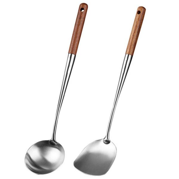 spoons 304 stainless steel frying with rosewood handle and extended chef special
spoons 304 stainless steel frying with rosewood handle and extended chef special