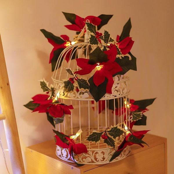 strings exquisite christmas led lights string safflower red fruit decor lamp home holiday xmas festival lantern lighting decor#20
strings exquisite christmas led lights string safflower red fruit decor lamp home holiday xmas festival lantern lighting decor#20