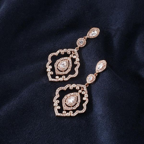 stud chandelier wedding earrings bridal women's art deco pendant rose gold, Golden;silver
stud chandelier wedding earrings bridal women's art deco pendant rose gold, Golden;silver