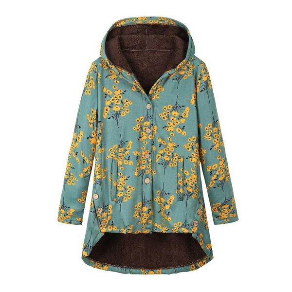 women's jackets winter fleece thicken plus long women leisure printed hooded plush jacket coat chaquetas, Black;brown
women's jackets winter fleece thicken plus long women leisure printed hooded plush jacket coat chaquetas, Black;brown