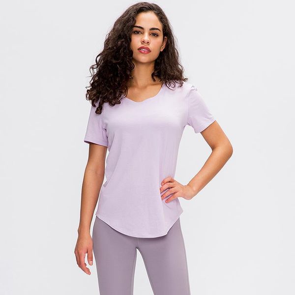 yoga outfit hope plain cotton exercise workout t-shirt women anti-sweat hip-length running fitness gym short sleeve shirts tee
yoga outfit hope plain cotton exercise workout t-shirt women anti-sweat hip-length running fitness gym short sleeve shirts tee