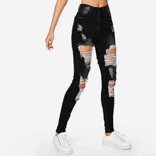 women's jeans black ripped for women street style high waist distressed trouser stretch skinny hole denim pencil pants 2021 #t2g, Blue
women's jeans black ripped for women street style high waist distressed trouser stretch skinny hole denim pencil pants 2021 #t2g, Blue