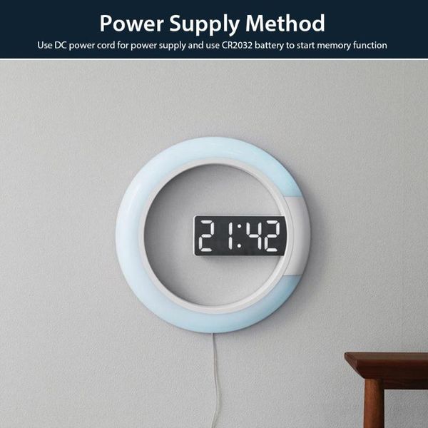 desk & table clocks wall clock led mirror multifunctional light alarm with temperature display ring shaped decoration
desk & table clocks wall clock led mirror multifunctional light alarm with temperature display ring shaped decoration
