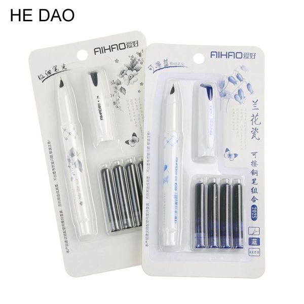 fountain pens cute kawaii orchid porcelain plastic erasable pen with ink sac for writing korean stationery
fountain pens cute kawaii orchid porcelain plastic erasable pen with ink sac for writing korean stationery