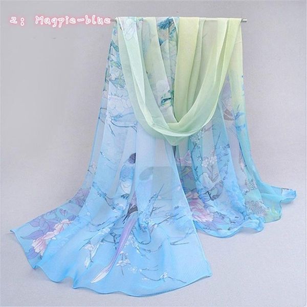 scarves 2021 fashion womens ladies medium long chiffon stole scrawl flower magpie printed soft scarf, Blue;gray
scarves 2021 fashion womens ladies medium long chiffon stole scrawl flower magpie printed soft scarf, Blue;gray