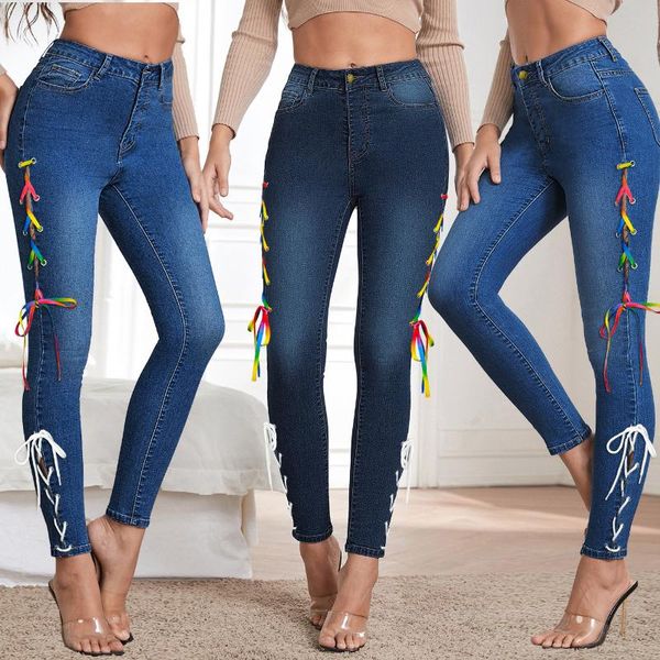 women's jeans high waisted skinny denim for fashion creative with straps ladies cotton blue pencil pants streetwear spring women'
women's jeans high waisted skinny denim for fashion creative with straps ladies cotton blue pencil pants streetwear spring women'