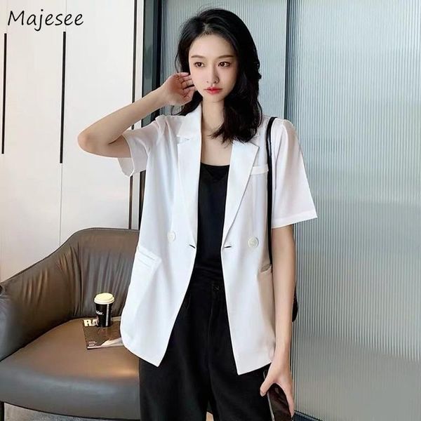 women's suits & blazers women solid elegant classy girls tender ladies ulzzang chic loose casual fashion streetwear all-match breathabl, White;black
women's suits & blazers women solid elegant classy girls tender ladies ulzzang chic loose casual fashion streetwear all-match breathabl, White;black