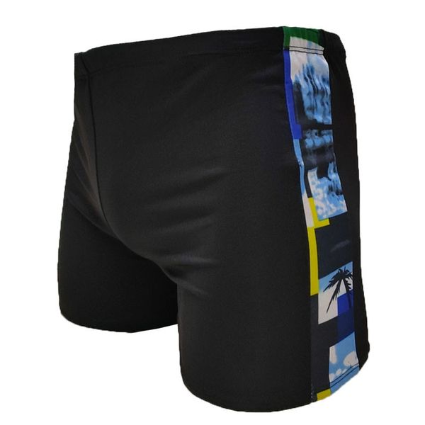 black sports fattening men's fits all sunscreen milk silk swimming trunks, White;black
black sports fattening men's fits all sunscreen milk silk swimming trunks, White;black