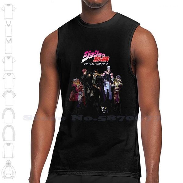 jojos bizarre adventure cru rs white sleeveless tank men women jjba jotaro joseph joestar, White;black
jojos bizarre adventure cru rs white sleeveless tank men women jjba jotaro joseph joestar, White;black