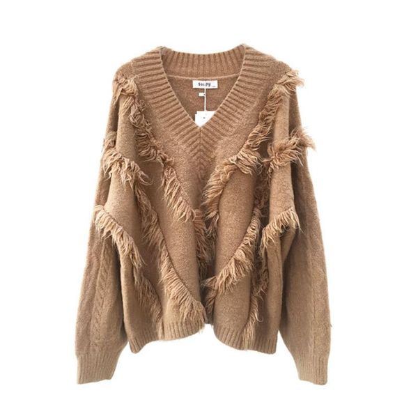 women's sweaters 2021 arrivals spring autumn fashion women sweater casual jumper pullovers, White;black
women's sweaters 2021 arrivals spring autumn fashion women sweater casual jumper pullovers, White;black