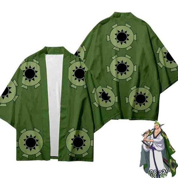 men's t-shirts one wano country zoro cosplay t-shirt cloak haori anime t shirt polyester summer kidstees, White;black
men's t-shirts one wano country zoro cosplay t-shirt cloak haori anime t shirt polyester summer kidstees, White;black