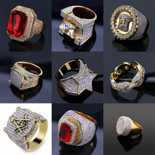 bling iced out gold rings mens hip hop jewelry cool cz stone luxury deisnger men hiphop rings 750 q2, Golden;silver
bling iced out gold rings mens hip hop jewelry cool cz stone luxury deisnger men hiphop rings 750 q2, Golden;silver