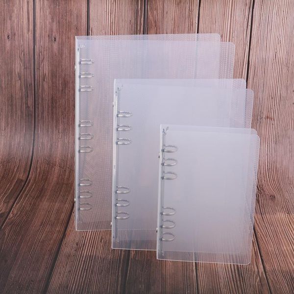 transparent 6 holes ring binder pp notebook planner cover accessory office school supplies stationery notepads, Purple;pink
transparent 6 holes ring binder pp notebook planner cover accessory office school supplies stationery notepads, Purple;pink