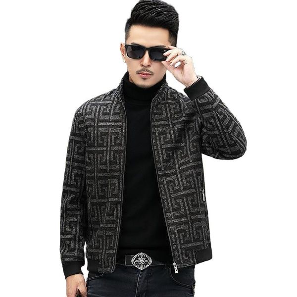 men's jackets coats spring and autumn clothes, Black;brown
men's jackets coats spring and autumn clothes, Black;brown