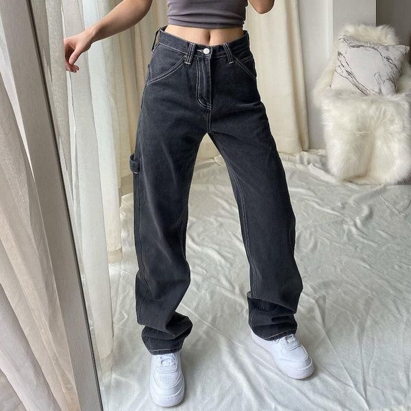 autumn and winter slim loose high waist fat sister wide leg women jeans street wear mopping the floor women's, Blue
autumn and winter slim loose high waist fat sister wide leg women jeans street wear mopping the floor women's, Blue