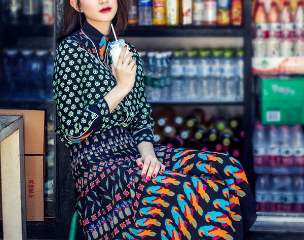 skirts women female elegant printed long sleeve blouses + skirt 2 pieces set 3xl, Black
skirts women female elegant printed long sleeve blouses + skirt 2 pieces set 3xl, Black