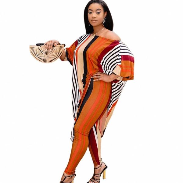 ethnic clothing striped african clothes women 2 piece set skew neck long and pant suits fashion irregular casual streetwear, Red
ethnic clothing striped african clothes women 2 piece set skew neck long and pant suits fashion irregular casual streetwear, Red