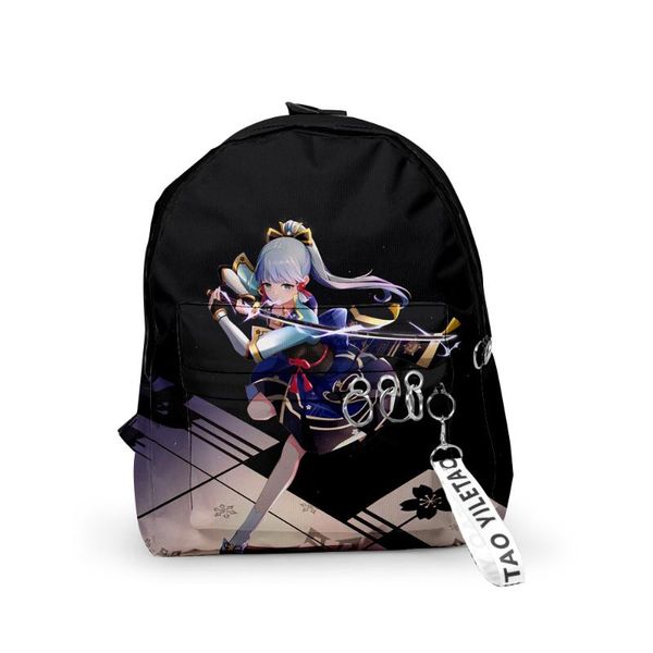 backpack kawaii genshin impact kamisato ayaka fashion men women oxford hanging buckle style girls child school bag goth
backpack kawaii genshin impact kamisato ayaka fashion men women oxford hanging buckle style girls child school bag goth