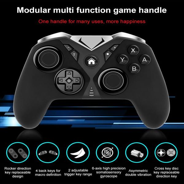 game controllers & joysticks 2021 est wireless pro controller pc gamepad joypad remote for switch console games&accessories
game controllers & joysticks 2021 est wireless pro controller pc gamepad joypad remote for switch console games&accessories