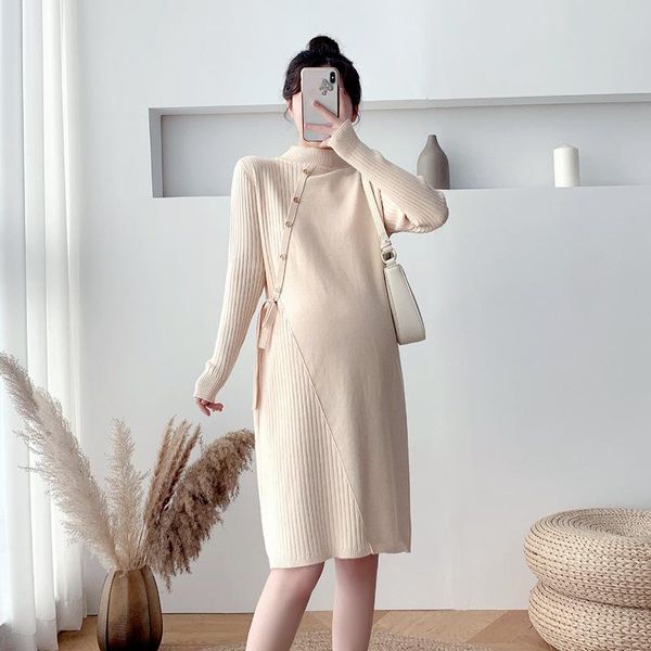 maternity dresses warm autumn winter dress knitted sweater clothes for pregnant women fall elegant pregnancy sweaters, White
maternity dresses warm autumn winter dress knitted sweater clothes for pregnant women fall elegant pregnancy sweaters, White