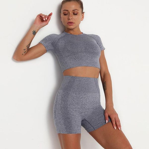 yoga outfit seamless 2 piece women set crop and high waist shorts fitness workout clothes athletic wear short sport gym suit
yoga outfit seamless 2 piece women set crop and high waist shorts fitness workout clothes athletic wear short sport gym suit