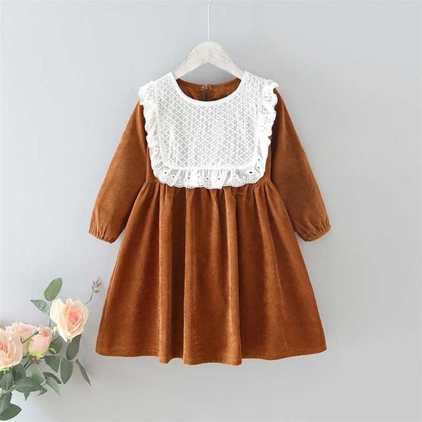 girls' dresses autumn style children baby kids clothing korean japanese style loose lace lapel girl fashionable dress 211027, Red;yellow
girls' dresses autumn style children baby kids clothing korean japanese style loose lace lapel girl fashionable dress 211027, Red;yellow