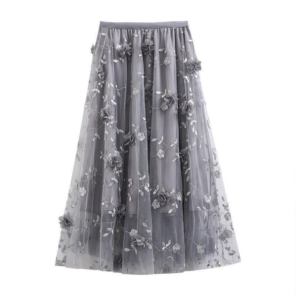 skirts 2021 spring elastic high waist slimming embroidery mesh skirt sweet casual all-match women a-line long, Black
skirts 2021 spring elastic high waist slimming embroidery mesh skirt sweet casual all-match women a-line long, Black