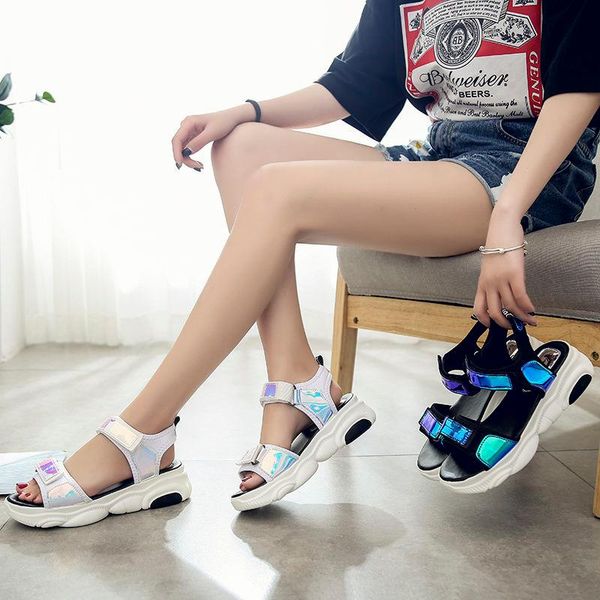 dress shoes 2021 summer plus 35-43 cute open-toed women sport sandals wedge outdoor cool platform lolita flat, Black
dress shoes 2021 summer plus 35-43 cute open-toed women sport sandals wedge outdoor cool platform lolita flat, Black
