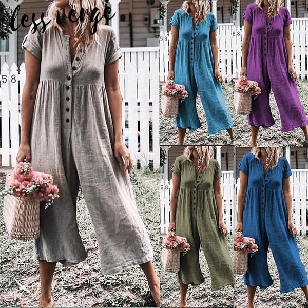 women's jumpsuits & rompers lessverge casual cotton linen women jumpsuit playsuit high waist short sleeve green long solid wide leg but, Black;white
women's jumpsuits & rompers lessverge casual cotton linen women jumpsuit playsuit high waist short sleeve green long solid wide leg but, Black;white
