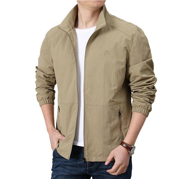 men's jackets 5722 men casual jacket stand collar khaki thin fashion urban simple youth gentlemen loose all-match handsome harajuku mal, Black;brown
men's jackets 5722 men casual jacket stand collar khaki thin fashion urban simple youth gentlemen loose all-match handsome harajuku mal, Black;brown