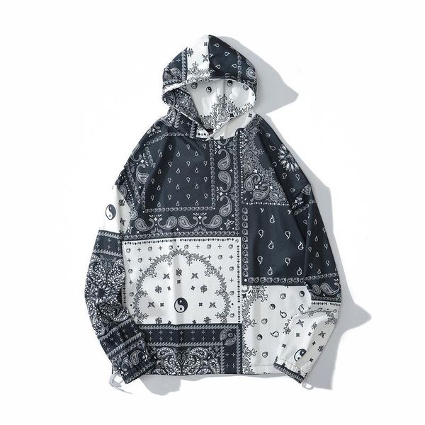 men's hoodies & sweatshirts cashew flowers patchwork streetwear spring autumn mens hip hop casual hooded pullover hoodie harajuku, Black
men's hoodies & sweatshirts cashew flowers patchwork streetwear spring autumn mens hip hop casual hooded pullover hoodie harajuku, Black