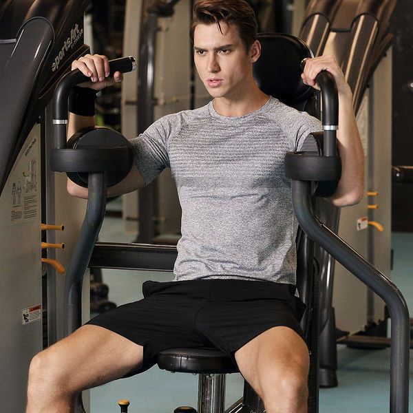 tracksuits fitness men's running suit exercise fast drying tights two piece gym training morning run spring summer, Gray
tracksuits fitness men's running suit exercise fast drying tights two piece gym training morning run spring summer, Gray