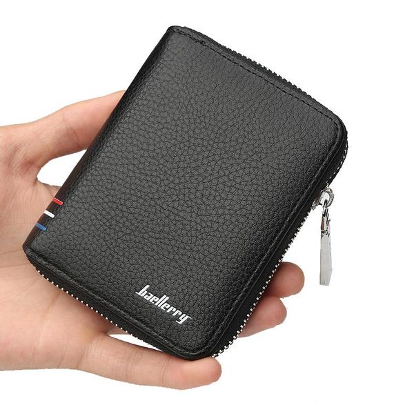 wallets baellerry leather wallet men card holder short casual fashion zipper coin purse, Red;black
wallets baellerry leather wallet men card holder short casual fashion zipper coin purse, Red;black