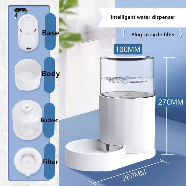 dog bowls & feeders cat water dispenser pet automatic feeder drinking feeding artifact basin flow
dog bowls & feeders cat water dispenser pet automatic feeder drinking feeding artifact basin flow