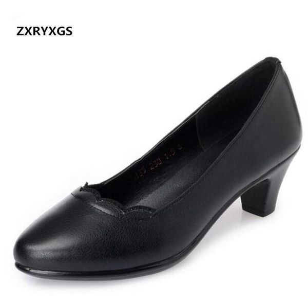 dress shoes zxryxgs brand women high heel 2021 spring autumn real leather plus size work thick fashion, Black
dress shoes zxryxgs brand women high heel 2021 spring autumn real leather plus size work thick fashion, Black