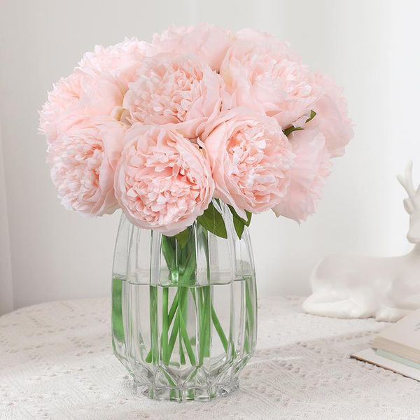 silk peonies bouquet artificial flowers wedding home decoration rose living room furnishings indoor fake plants decor decorative & wreaths
silk peonies bouquet artificial flowers wedding home decoration rose living room furnishings indoor fake plants decor decorative & wreaths
