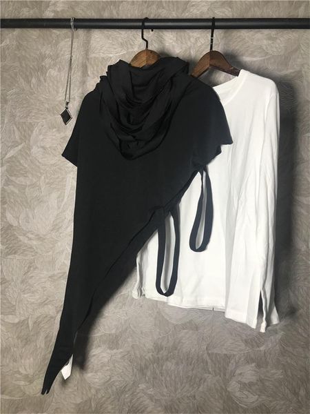 men's t-shirts long sleeve t shirt autumn dark scarf collar irregular personality false two design fashion trend undershirt, White;black
men's t-shirts long sleeve t shirt autumn dark scarf collar irregular personality false two design fashion trend undershirt, White;black