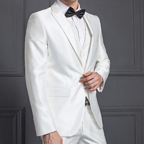 men's suits & blazers fashion handsome ivory groomsmen men suit for wedding beach party dinner male clothing (jacket + pants ve, White;black
men's suits & blazers fashion handsome ivory groomsmen men suit for wedding beach party dinner male clothing (jacket + pants ve, White;black