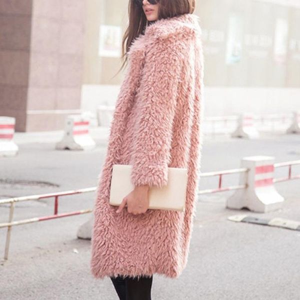 women's jackets long wool coat 2021 women outerwear winter clothing fashion warm woolen blends female elegant solid, Black;brown
women's jackets long wool coat 2021 women outerwear winter clothing fashion warm woolen blends female elegant solid, Black;brown