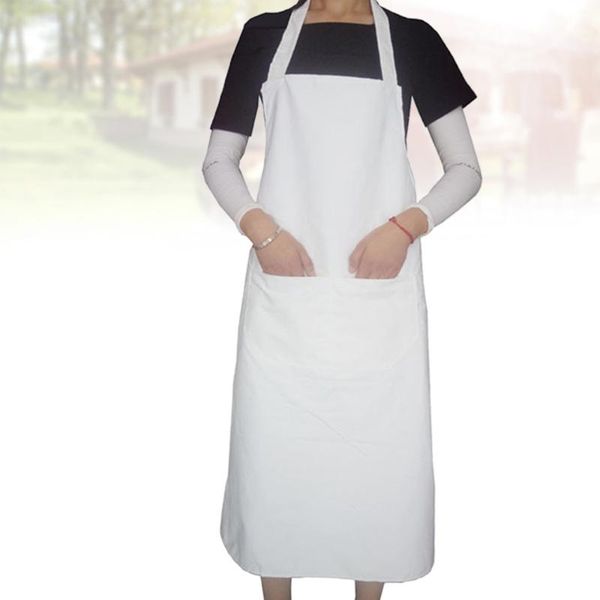 2pcs white cooking apron long style sleeveless waterproof aprons
2pcs white cooking apron long style sleeveless waterproof aprons