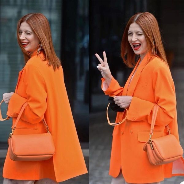 chic latest women suits casual style peaked lapel loose blazer office lady streetwear mordern daily pocket coat 1 pieces women's & blaz, White;black
chic latest women suits casual style peaked lapel loose blazer office lady streetwear mordern daily pocket coat 1 pieces women's & blaz, White;black