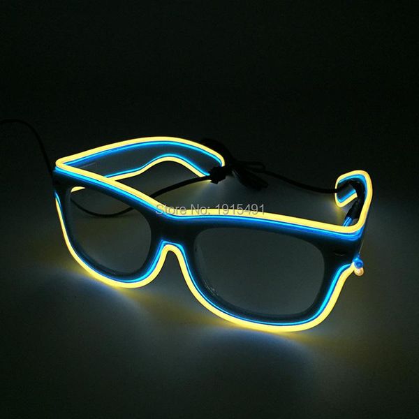 dance festival party props el cold light twinkling white frame eyewear funky stage design led strip luminous glasses for concert strips
dance festival party props el cold light twinkling white frame eyewear funky stage design led strip luminous glasses for concert strips