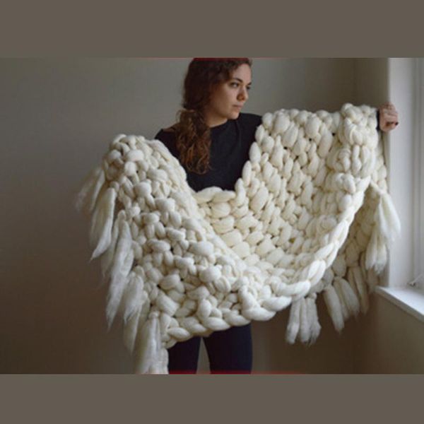 blankets & swaddling soft hand knitted chunky blanket diy hand-woven super thick yarn thread bulky knitting throw warm for kids
blankets & swaddling soft hand knitted chunky blanket diy hand-woven super thick yarn thread bulky knitting throw warm for kids