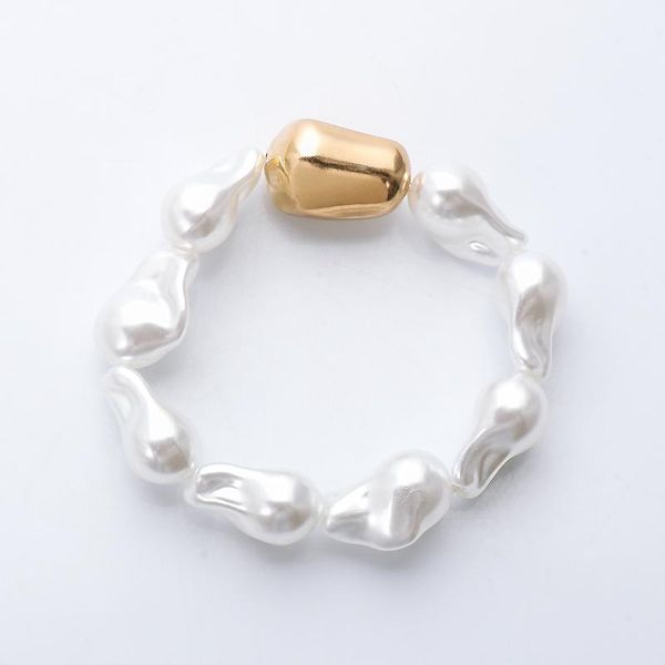 charm bracelets juran trendy baroque pearl bracelet natural white freshwater color fashion gift for women, Golden;silver
charm bracelets juran trendy baroque pearl bracelet natural white freshwater color fashion gift for women, Golden;silver