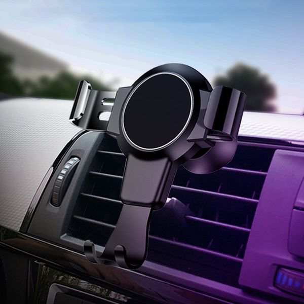 4 colors gravity car mount holder air vent cell phone holders universal for iphone samsung huawei android smartphones