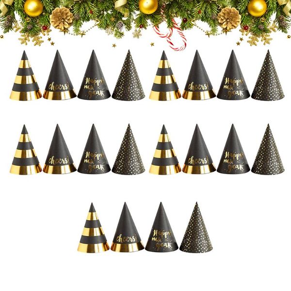 party hats 20 pcs creative years cone decorative novel supplies shiny favor for guest children (mixed
party hats 20 pcs creative years cone decorative novel supplies shiny favor for guest children (mixed