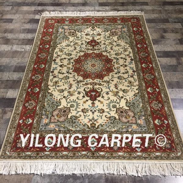 carpets yilong 4'x6' oriental home area rug turkish design chinese handmade red wool silk (wy2109s4x6)
carpets yilong 4'x6' oriental home area rug turkish design chinese handmade red wool silk (wy2109s4x6)