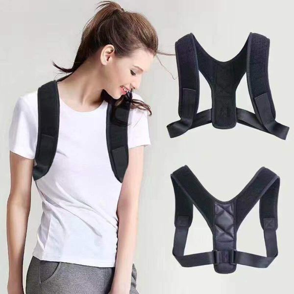 protection back shoulder spine posture corrector band humpback pain relief brace adjustable breathable material support, Black;blue
protection back shoulder spine posture corrector band humpback pain relief brace adjustable breathable material support, Black;blue
