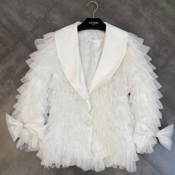 women's jackets zcsmll autumn lapel long-sleeved bow-knot decoration corrugated patchwork three-dimensional ins sweet suit jacket 2021, Black;brown
women's jackets zcsmll autumn lapel long-sleeved bow-knot decoration corrugated patchwork three-dimensional ins sweet suit jacket 2021, Black;brown